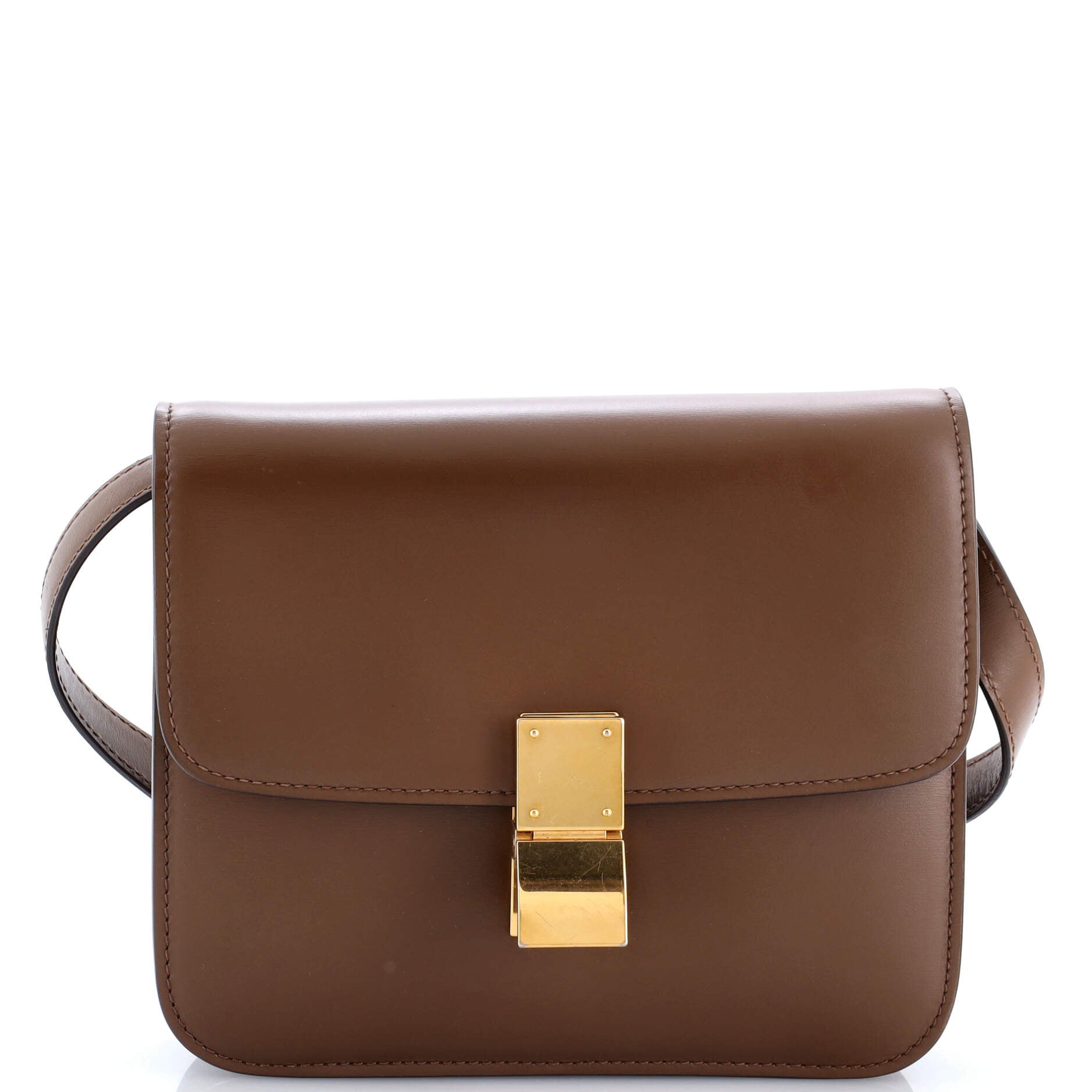 Classic Box Bag Smooth Leather Teen