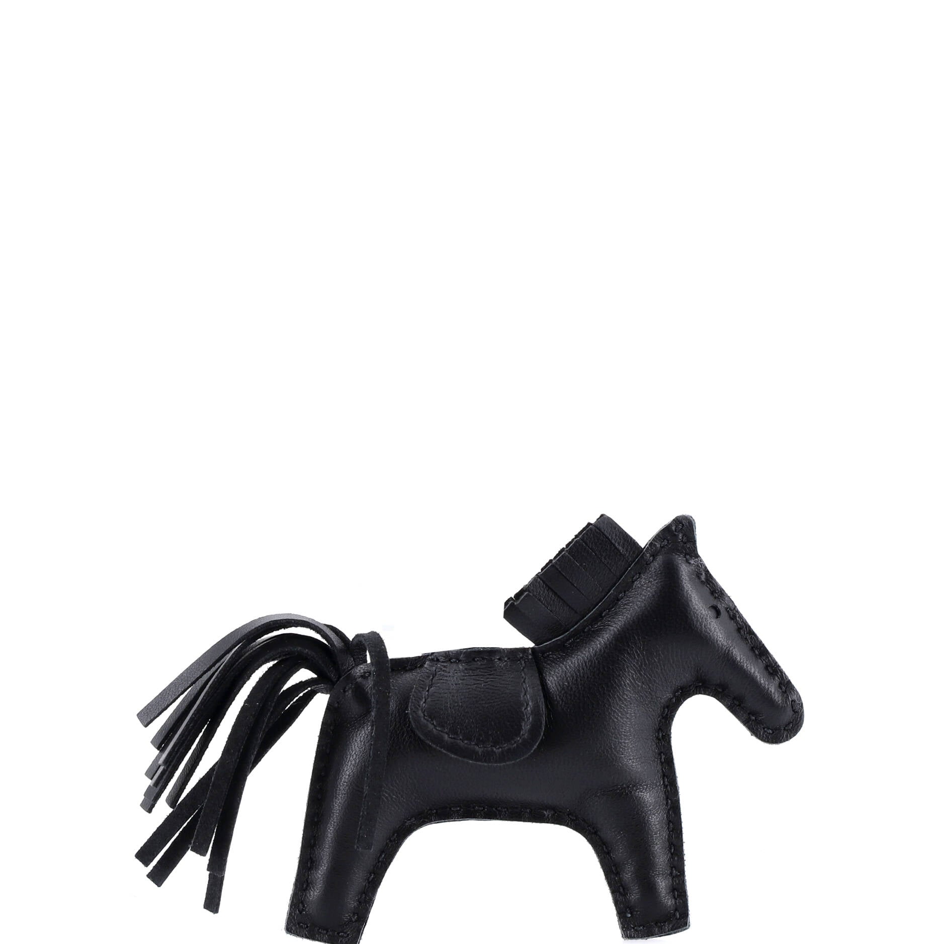 So Black GriGri Rodeo Bag Charm Leather PM
