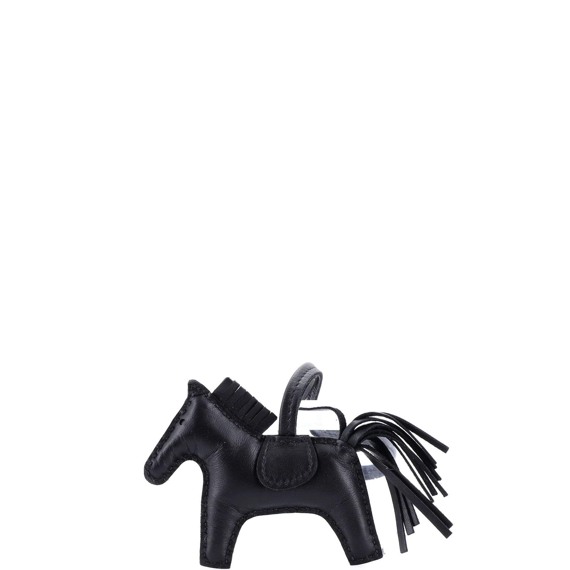 So Black GriGri Rodeo Bag Charm Leather PM