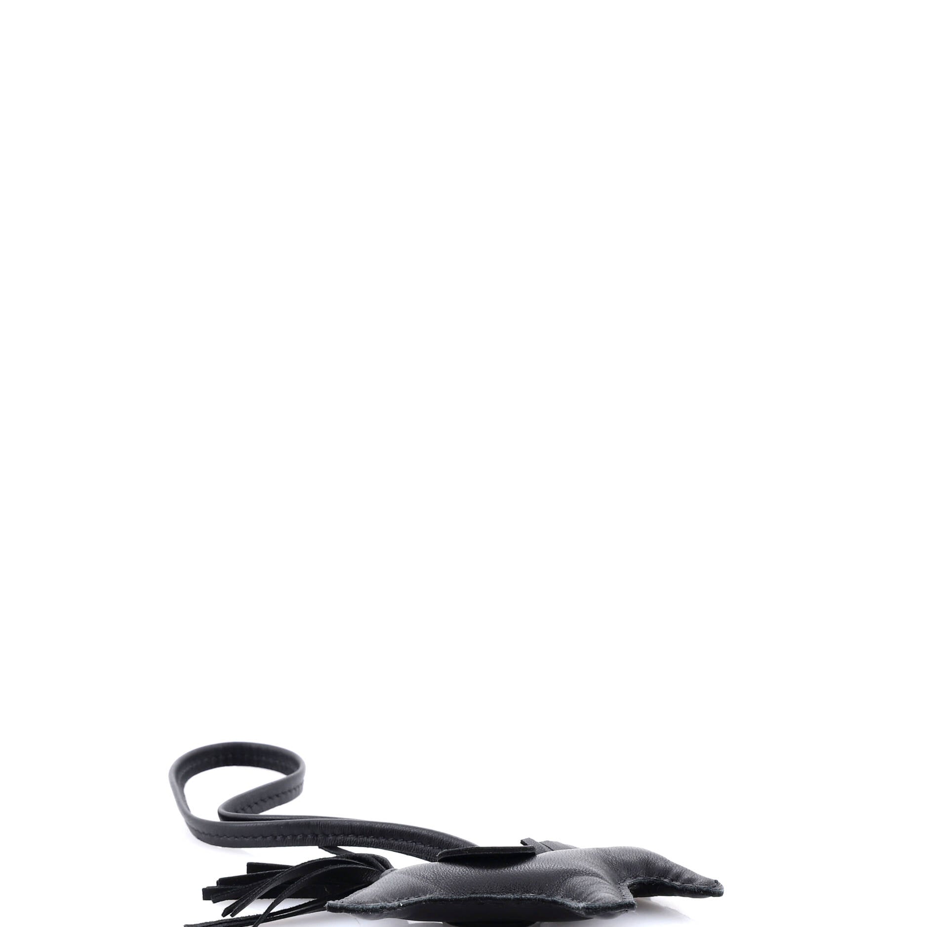 So Black GriGri Rodeo Bag Charm Leather PM