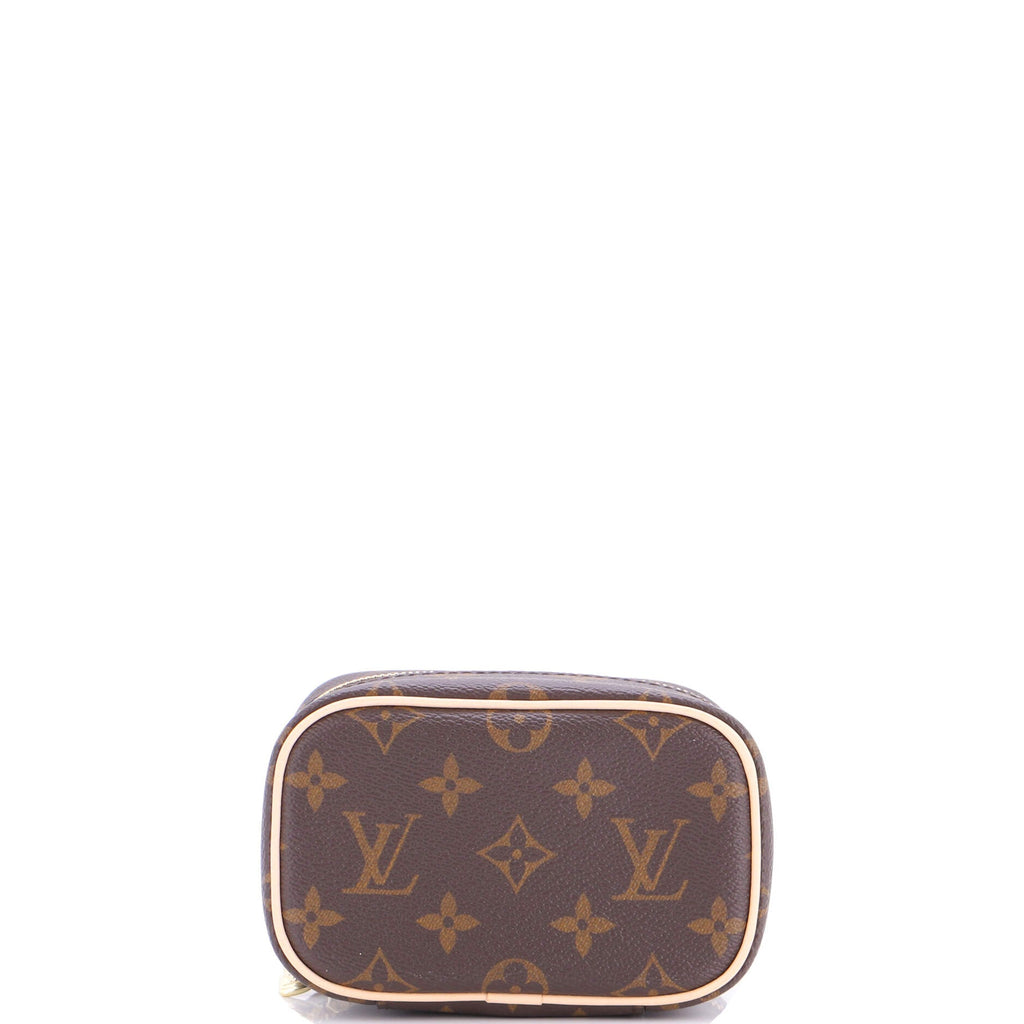 Nice Vanity Case Monogram Canvas Nano