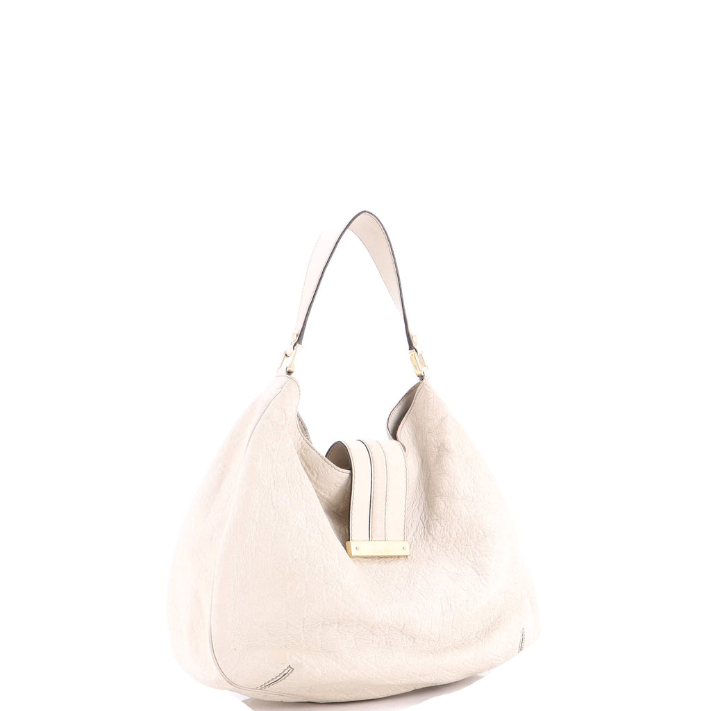 New Ladies Web Hobo Guccissima Leather Medium