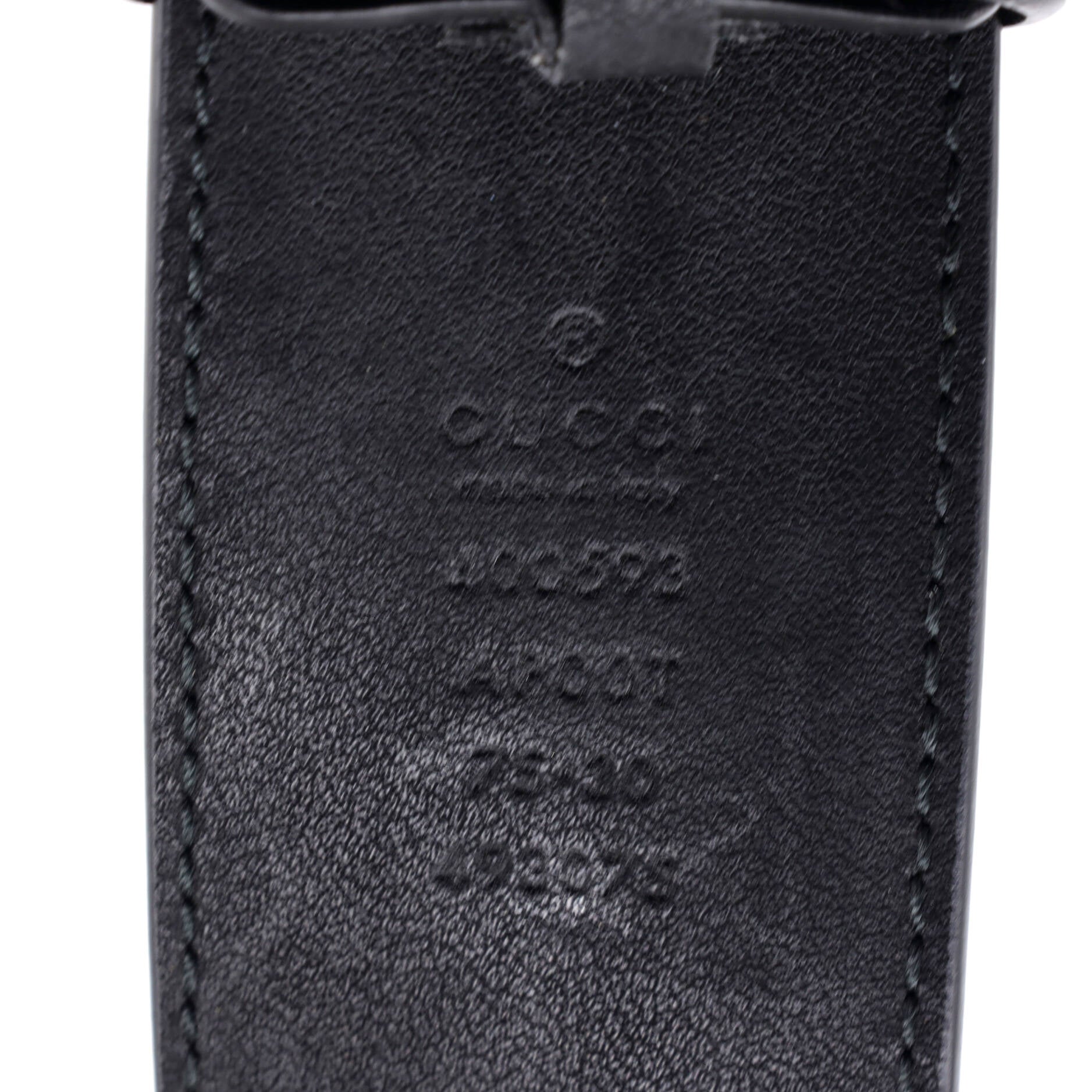 GG Marmont Belt Leather Wide