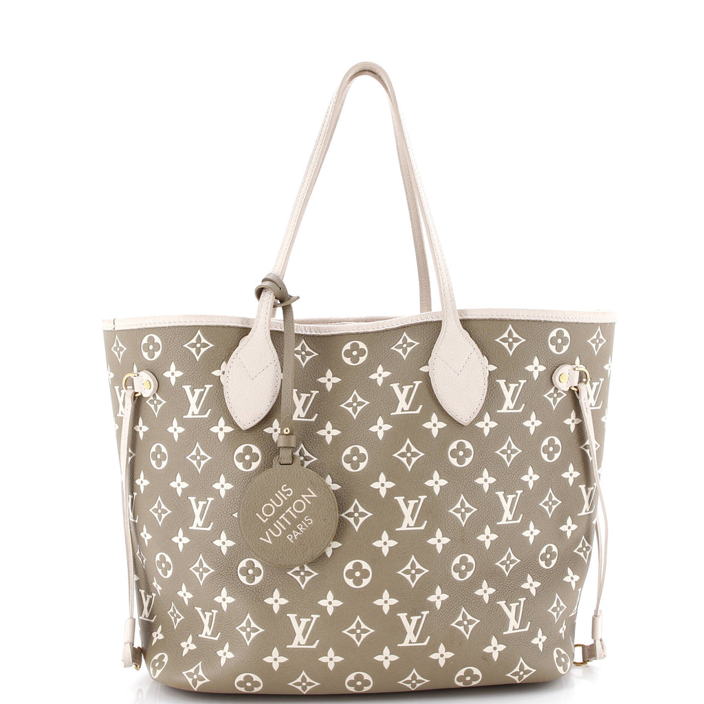 Neverfull NM Tote Spring in the City Monogram Empreinte Leather MM