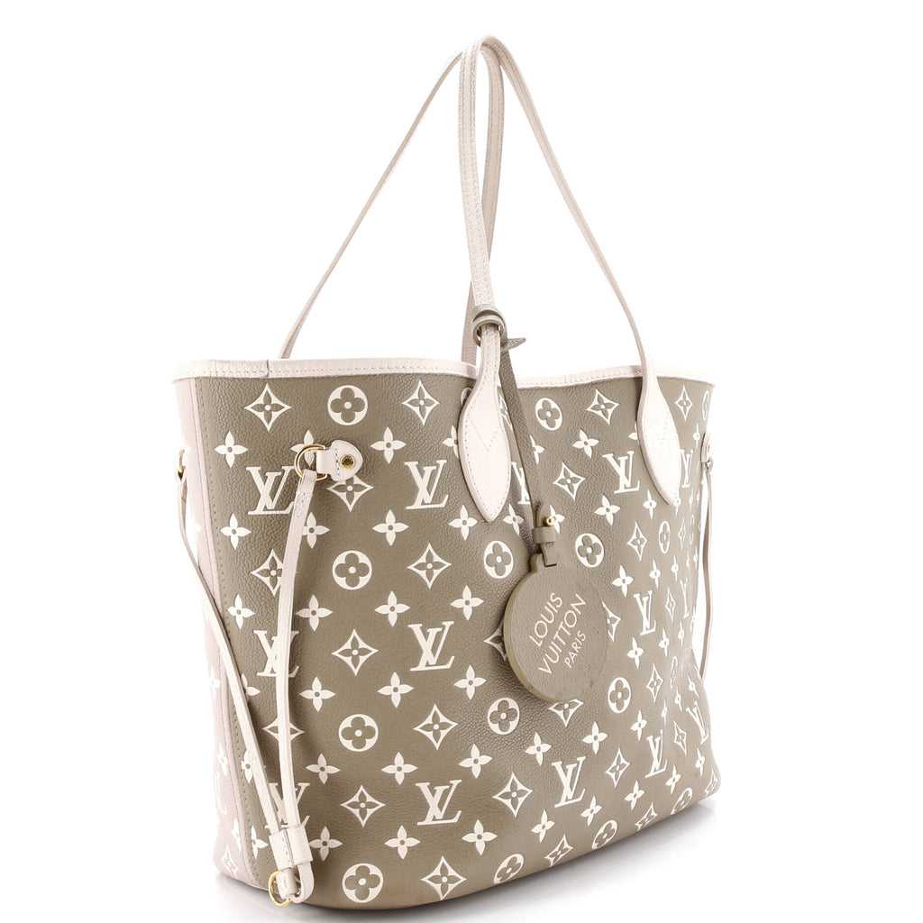 Neverfull NM Tote Spring in the City Monogram Empreinte Leather MM