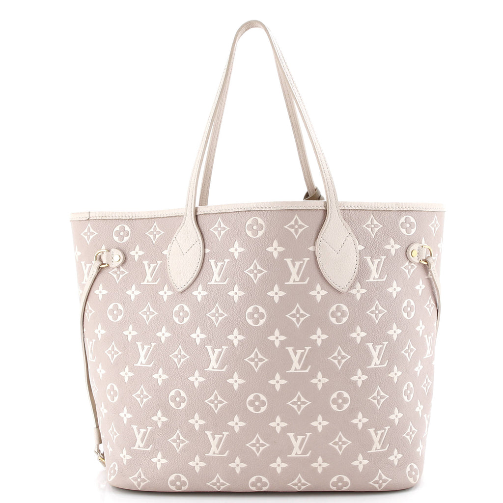 Neverfull NM Tote Spring in the City Monogram Empreinte Leather MM