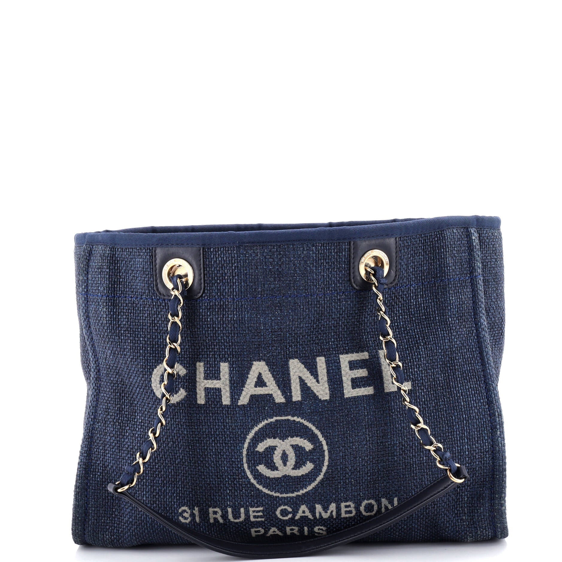 Deauville Tote Mixed Fibers Small