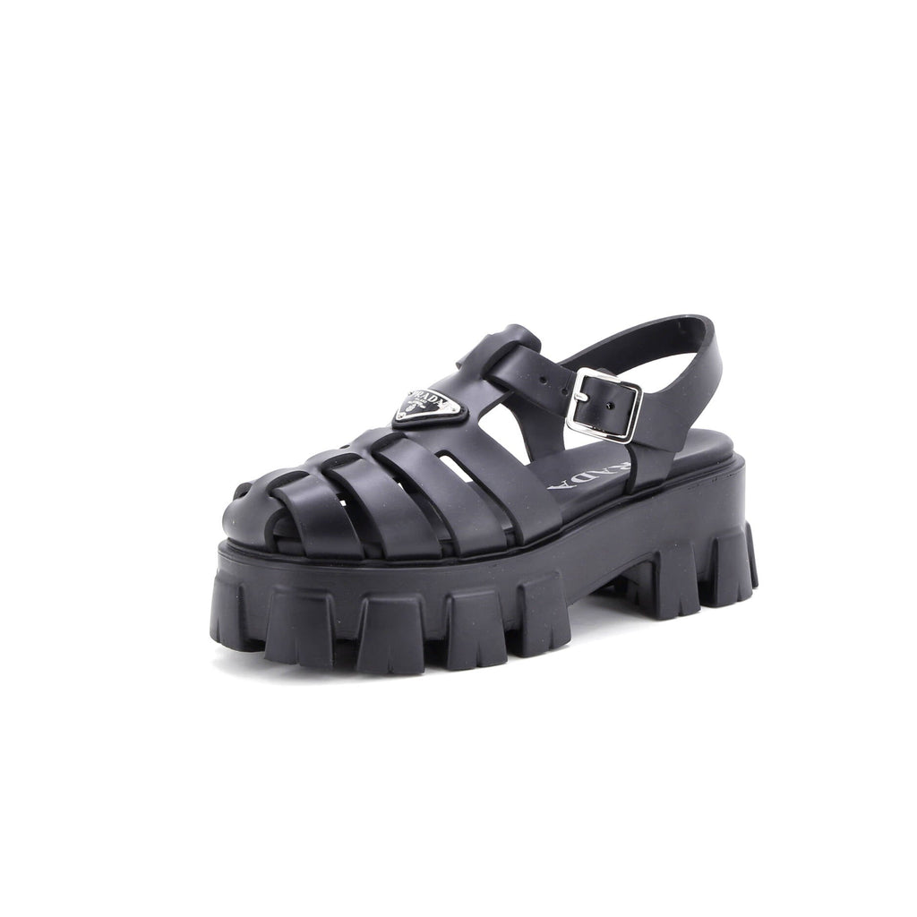 Women's Monolith Cage Platform Sandals Rubber