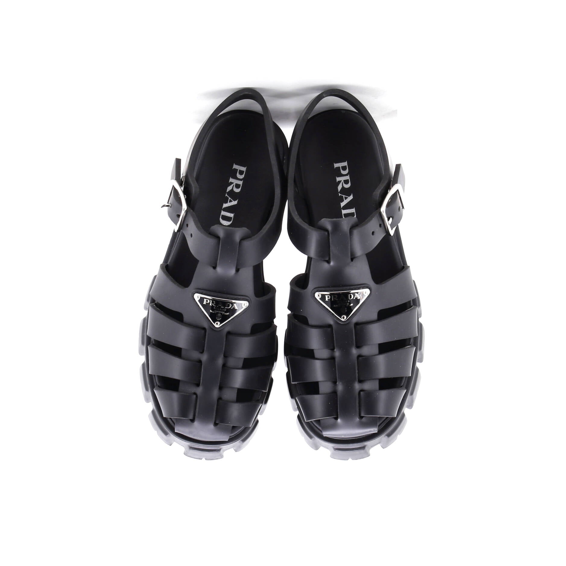 Women's Monolith Cage Platform Sandals Rubber