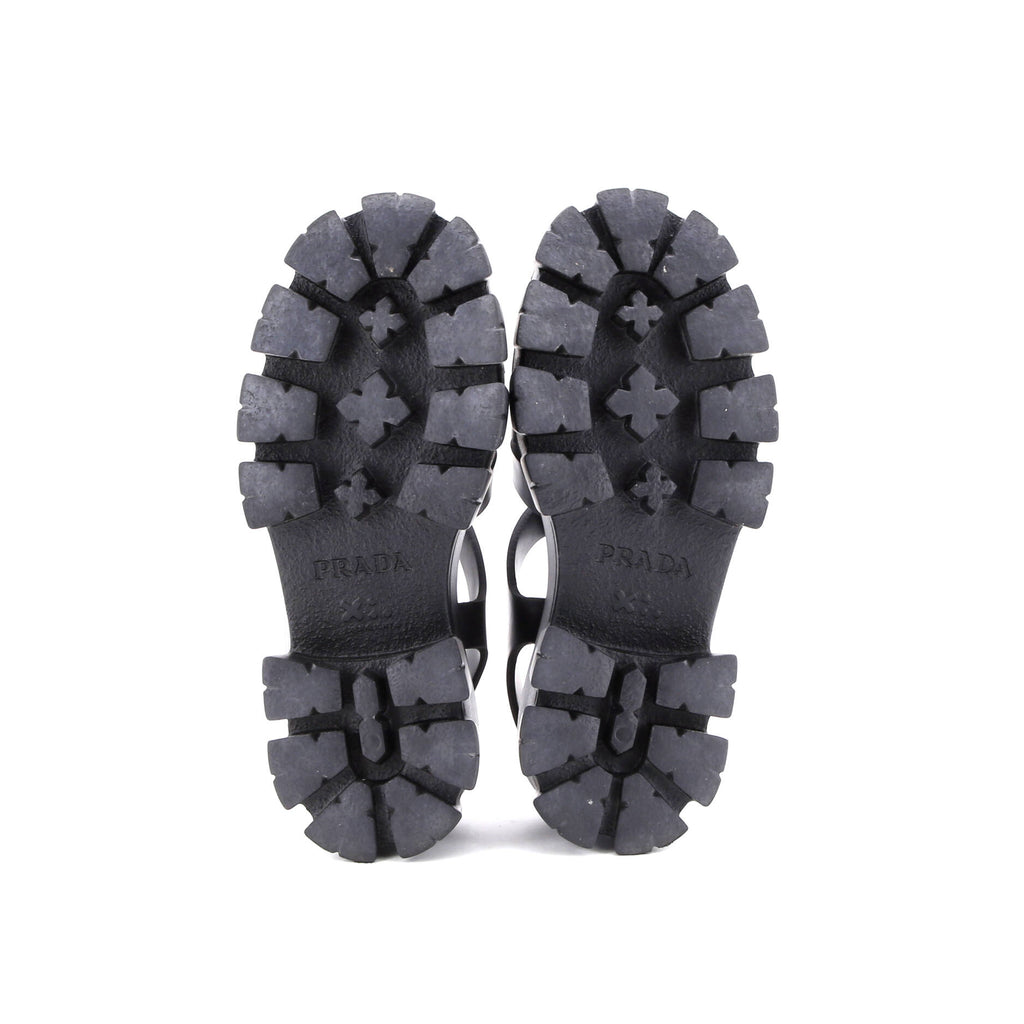 Women's Monolith Cage Platform Sandals Rubber
