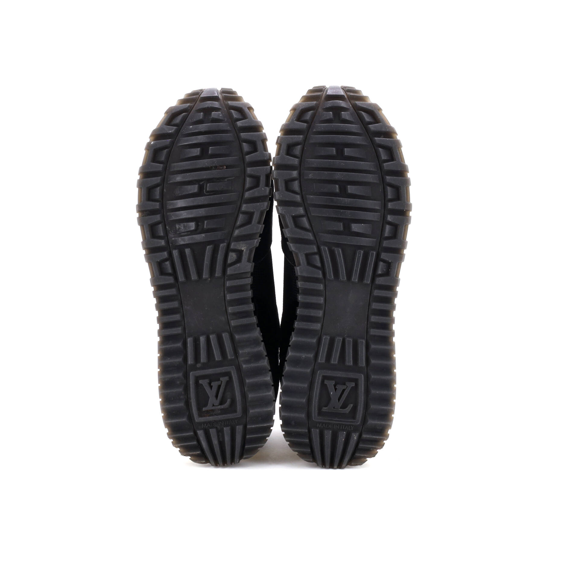 Women's Run Away Sneakers Mesh with Monogram Canvas and Suede