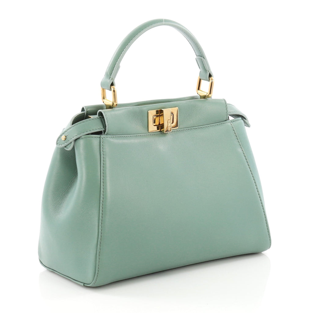 Peekaboo Handbag Leather Mini