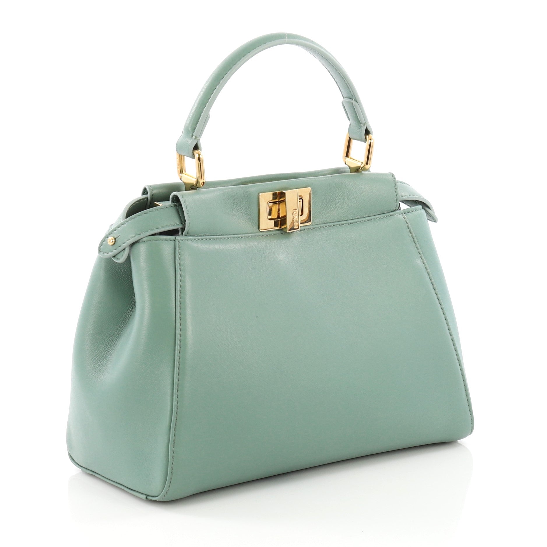 Peekaboo Handbag Leather Mini