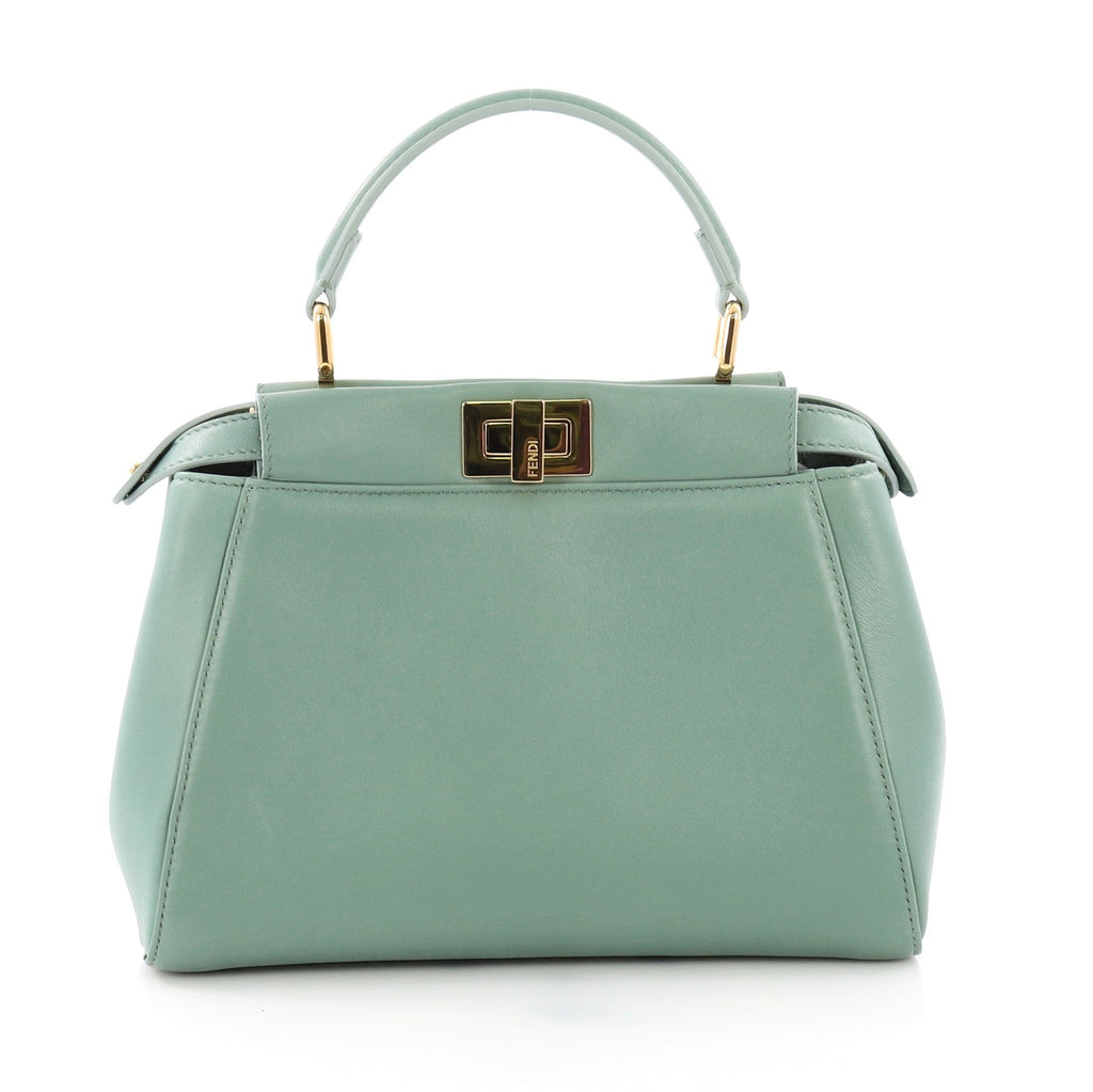 Peekaboo Handbag Leather Mini