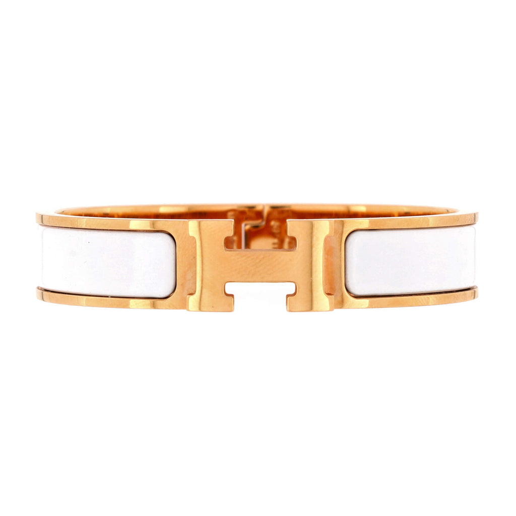 Clic H Bracelet Enamel Narrow