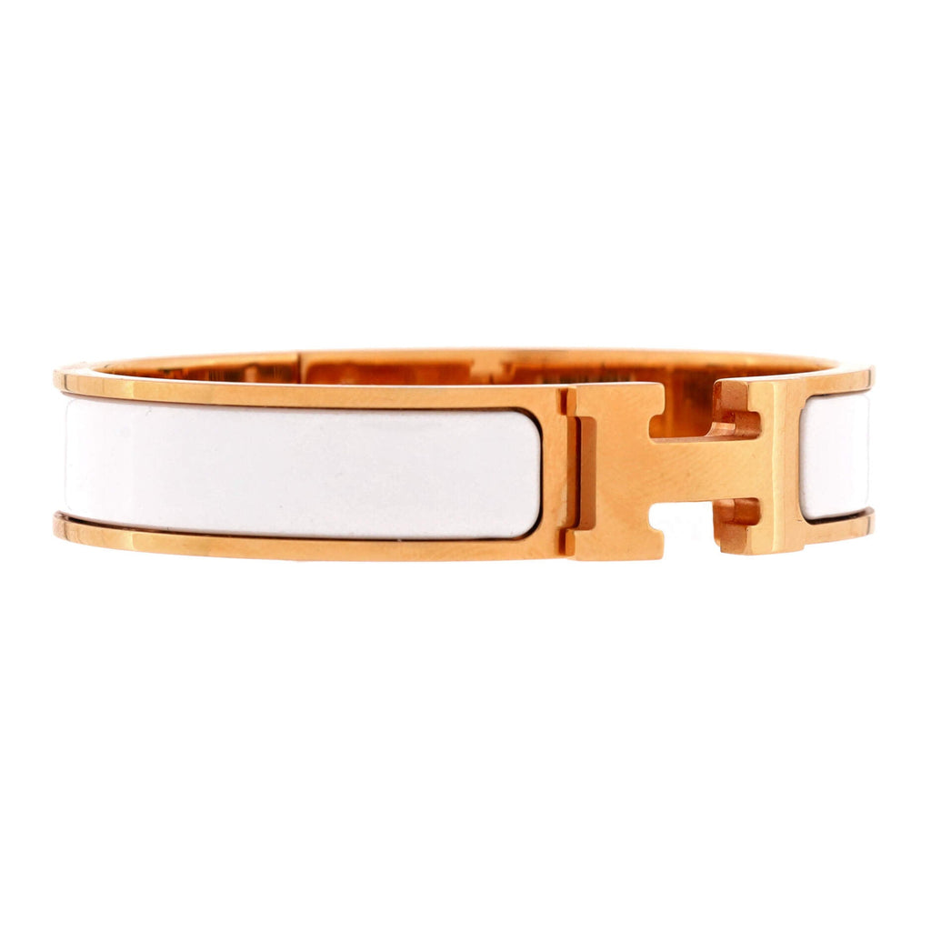 Clic H Bracelet Enamel Narrow