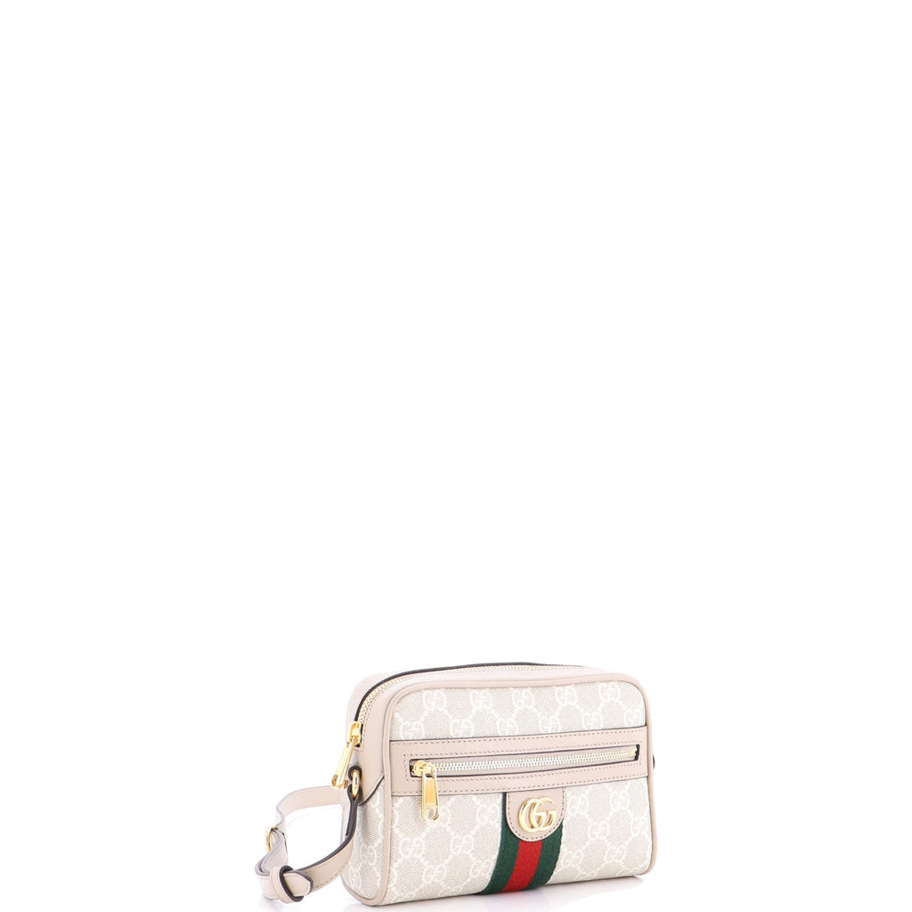 Ophidia Shoulder Bag GG Coated Canvas Mini
