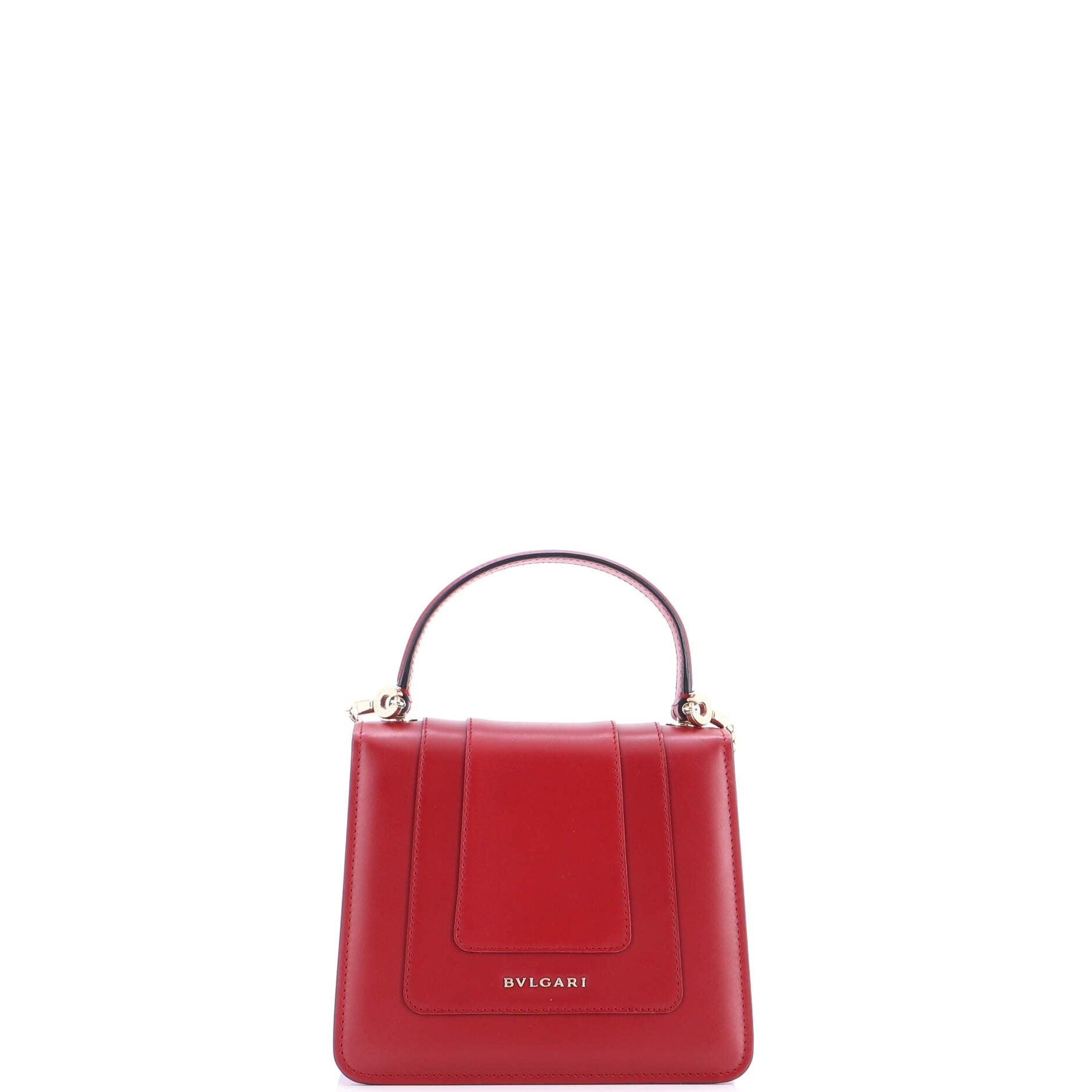 Serpenti Forever Top Handle Bag Leather Small