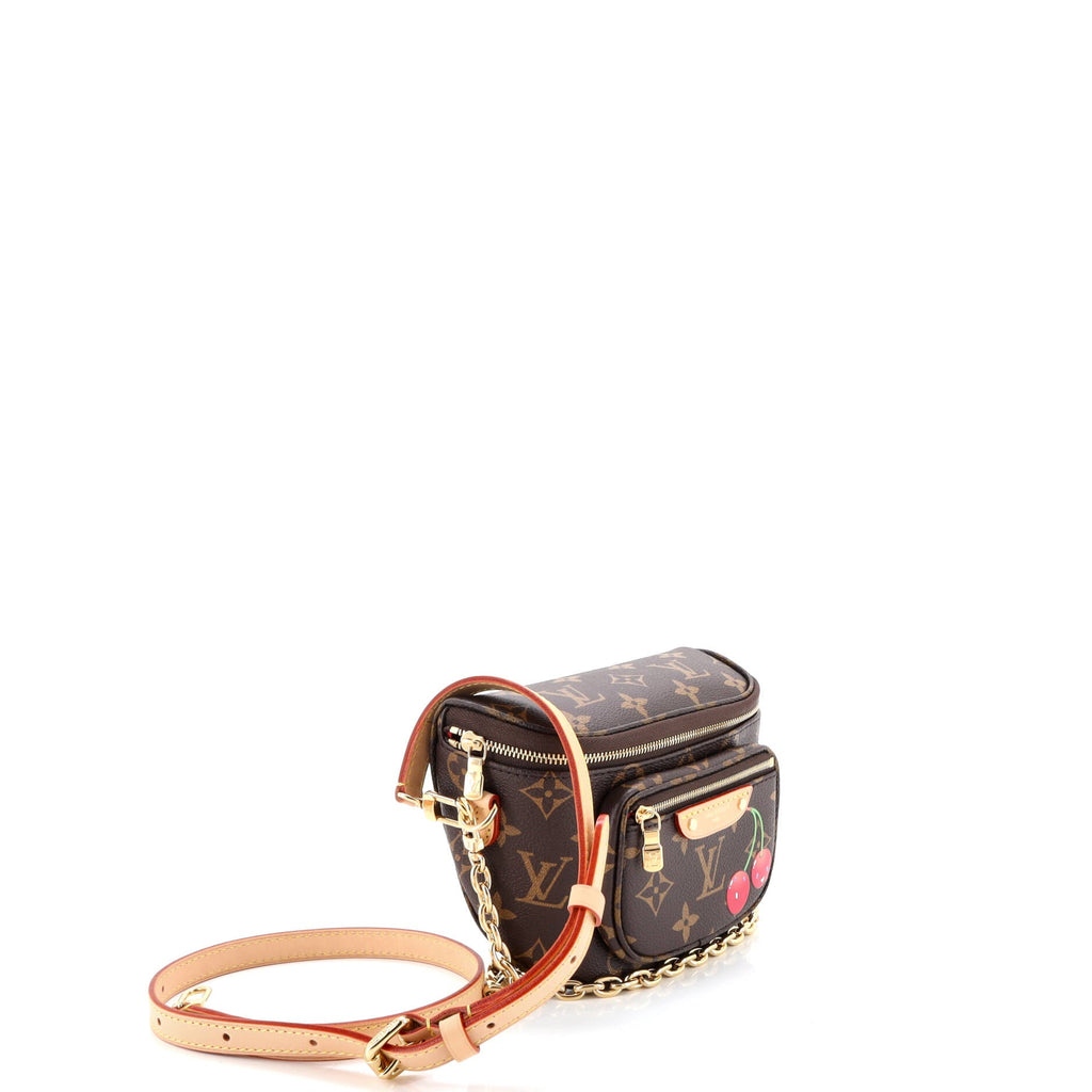 x Takashi Murakami Bum Bag Limited Edition Monogram Cerises Mini