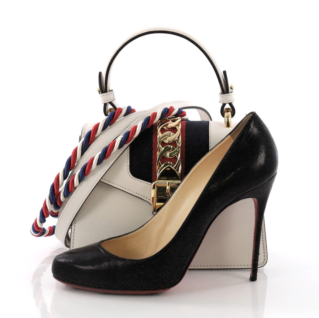 Sylvie Top Handle Bag Leather Mini