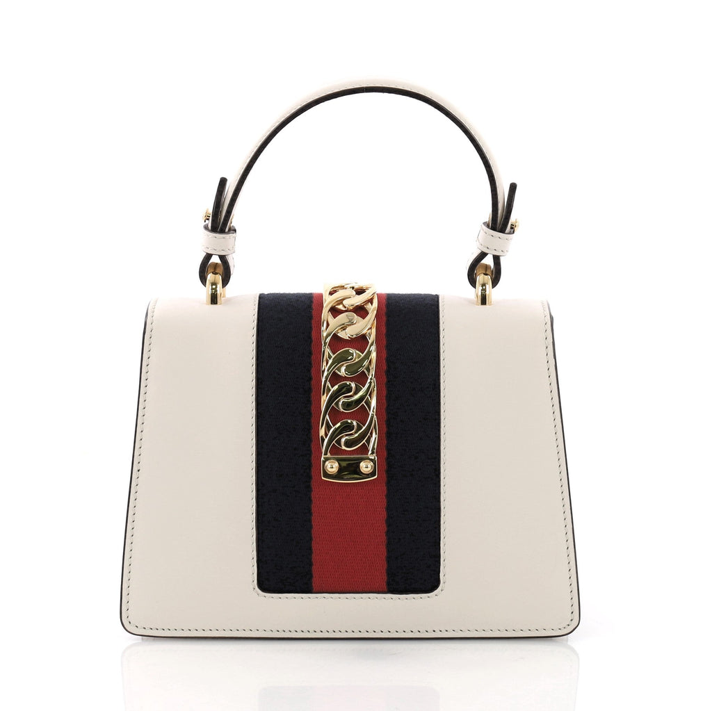 Sylvie Top Handle Bag Leather Mini