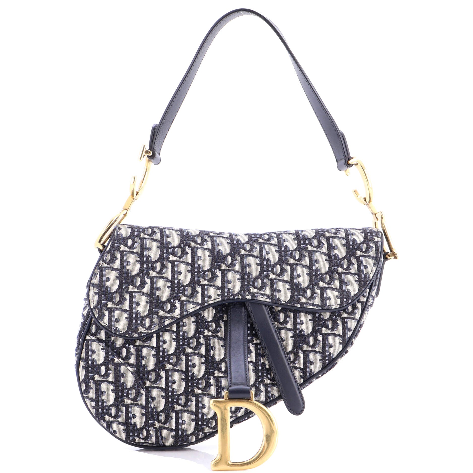 Saddle Handbag Oblique Canvas Medium