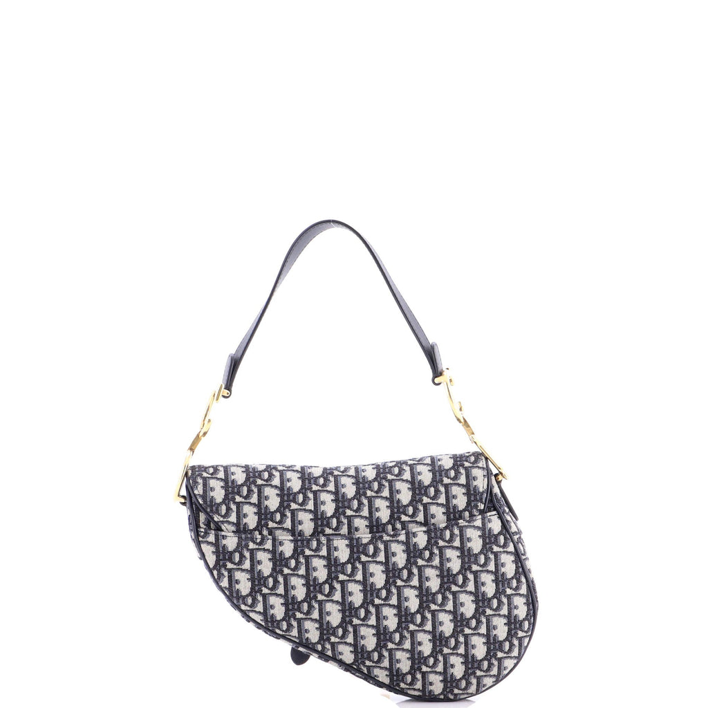 Saddle Handbag Oblique Canvas Medium