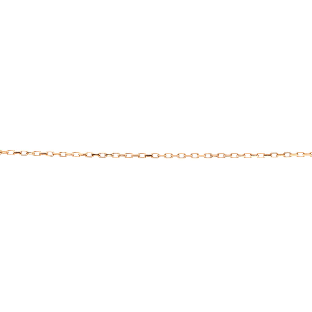 Amulette de Cartier Pendant Necklace 18K Rose Gold with Onyx and Diamond Small