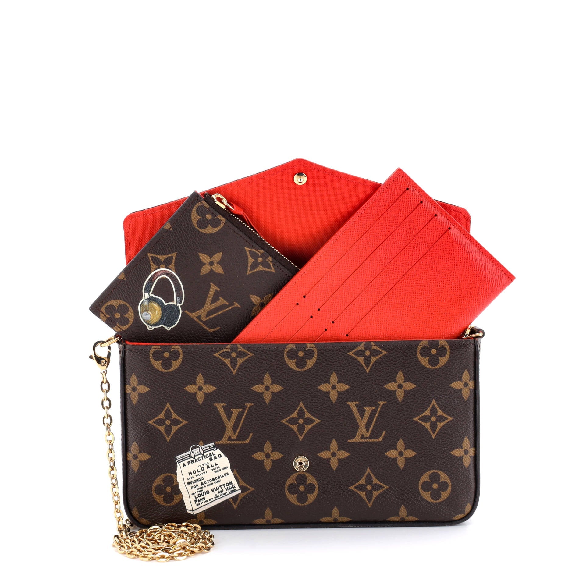 Felicie Pochette Limited Edition Monogram Canvas