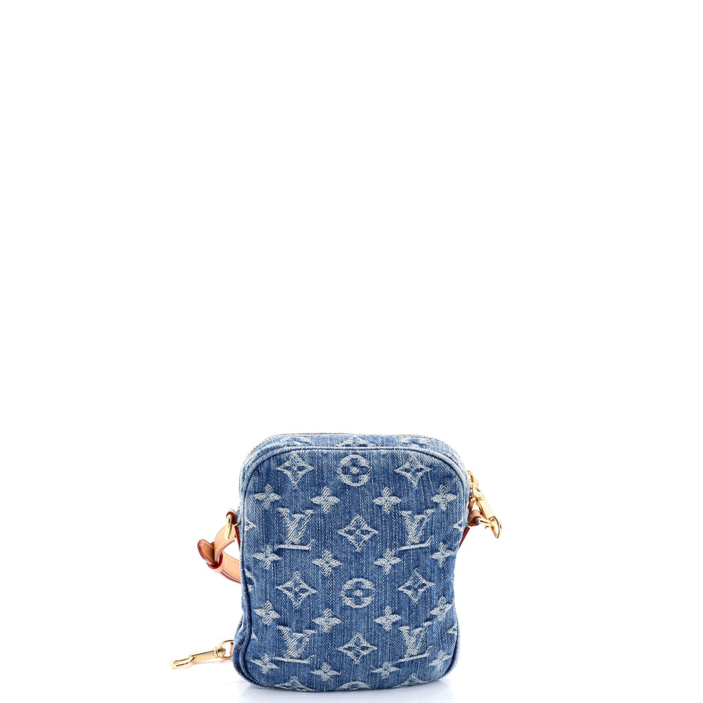 Fairfax Pochette Crossbody Bag LV Remix Monogram Denim