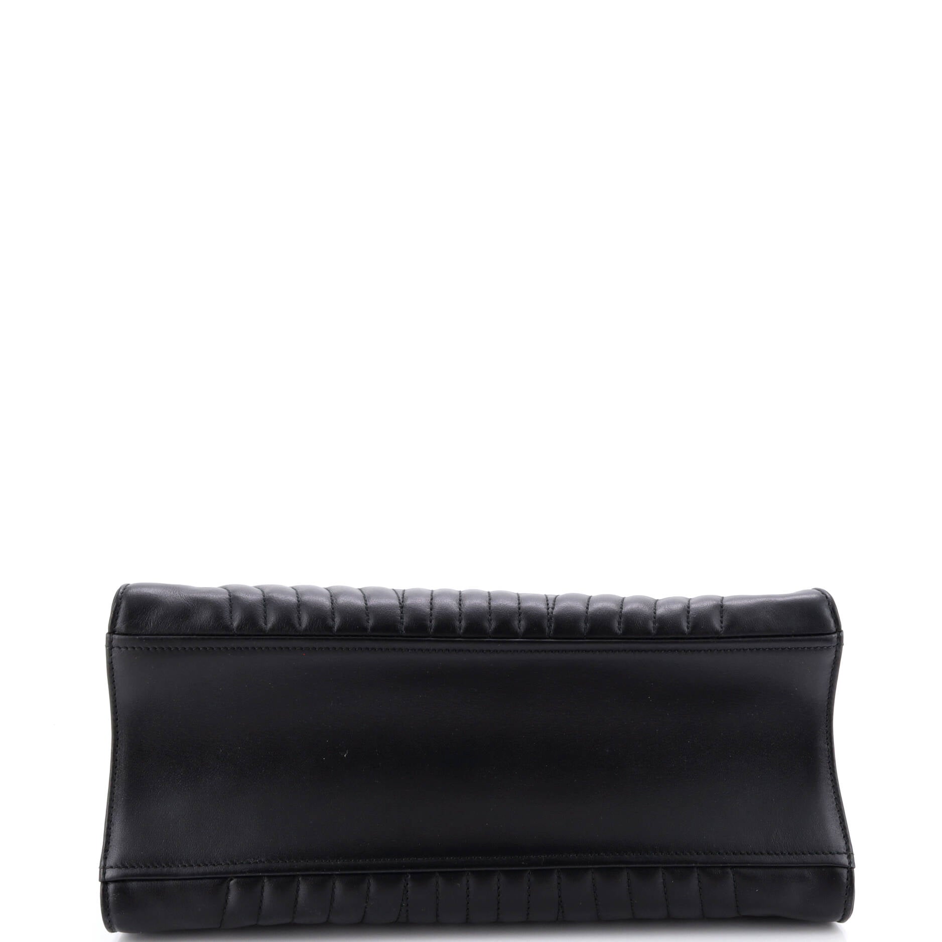 Convertible Open Tote Diagramme Quilted Leather Medium