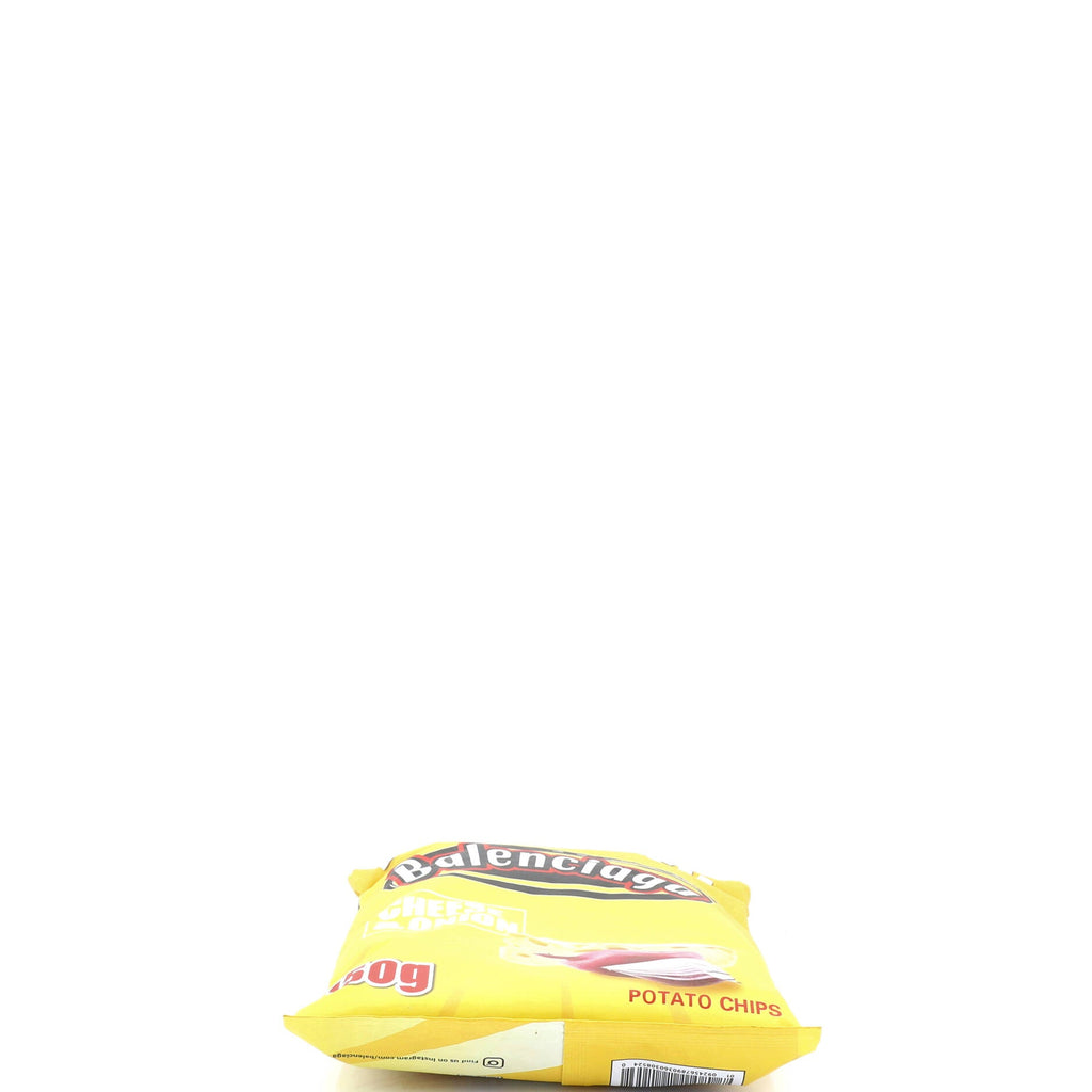 Chips Zip Clutch Printed Leather