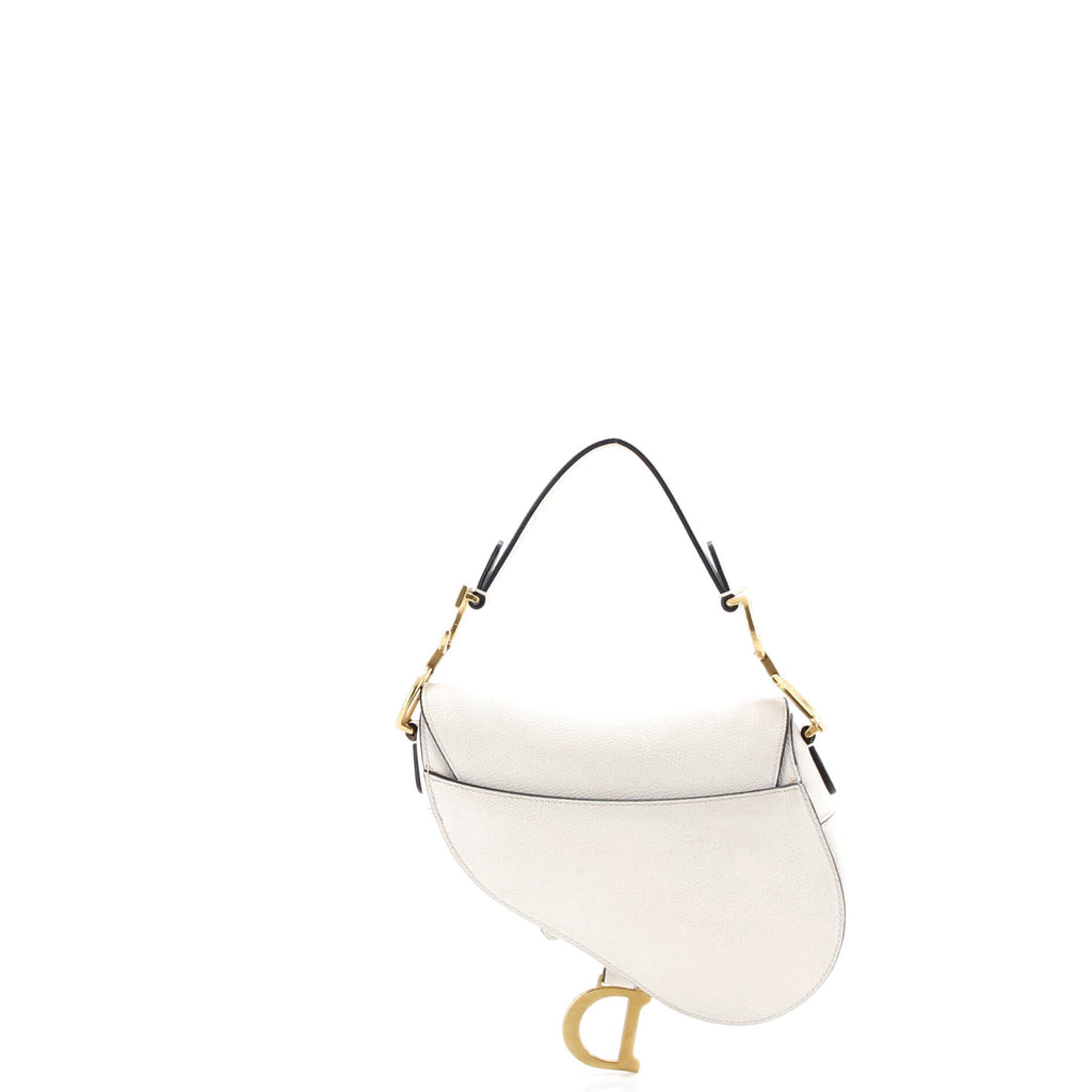 Saddle Handbag Leather Mini