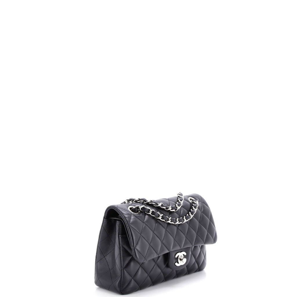 Classic Double Flap Bag Quilted Lambskin Small