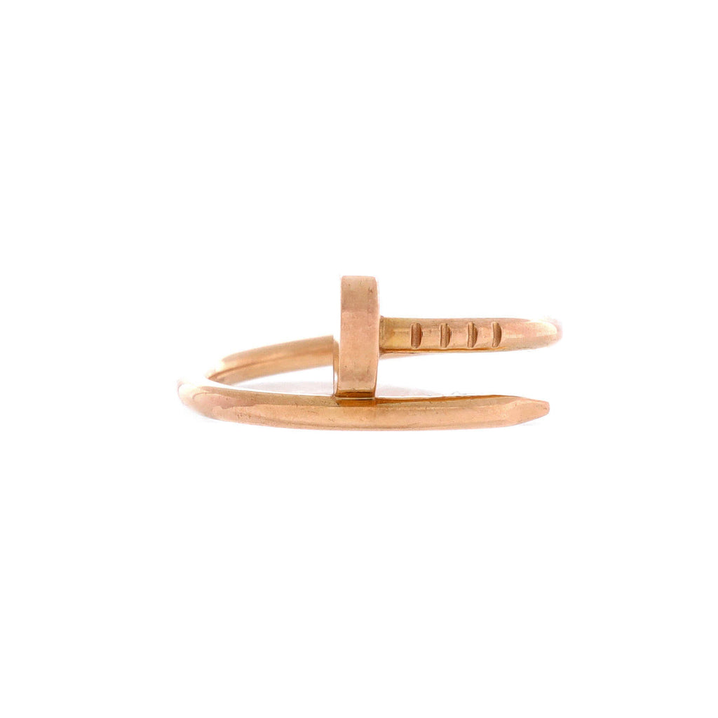 Juste un Clou Ring 18K Rose Gold Small