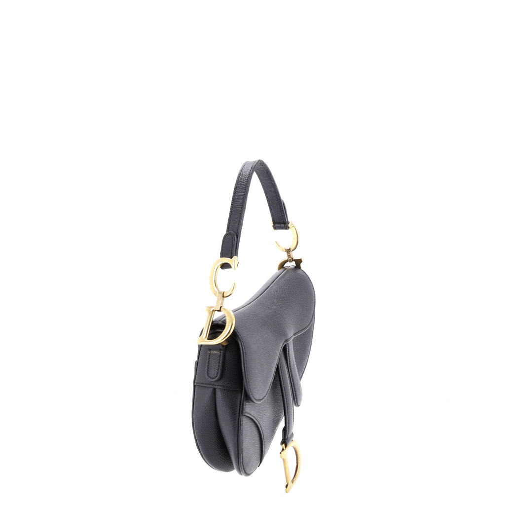 Saddle Handbag Leather Mini