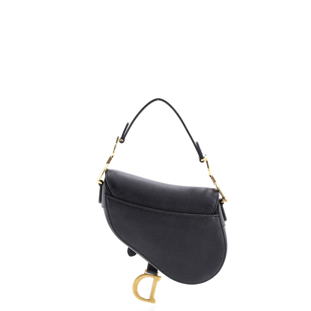 Saddle Handbag Leather Mini