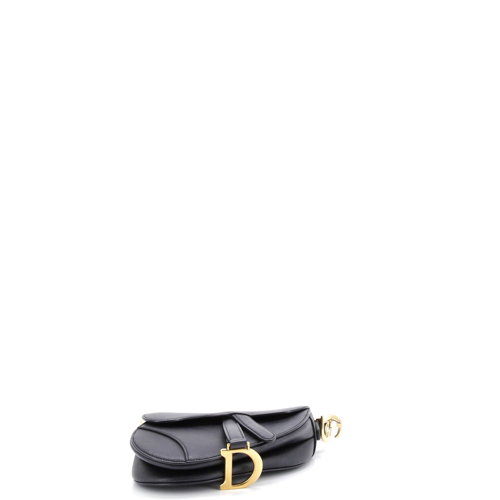 Saddle Handbag Leather Mini