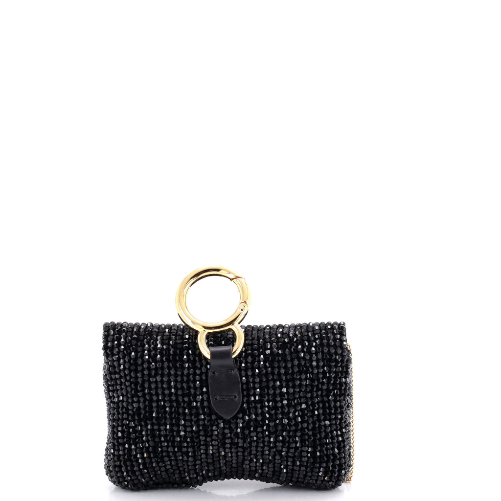 Chain Baguette Charm Bag Beads Nano