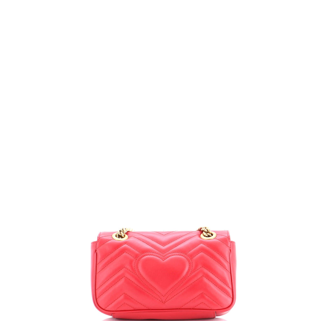 GG Marmont Flap Bag Matelasse Leather Mini