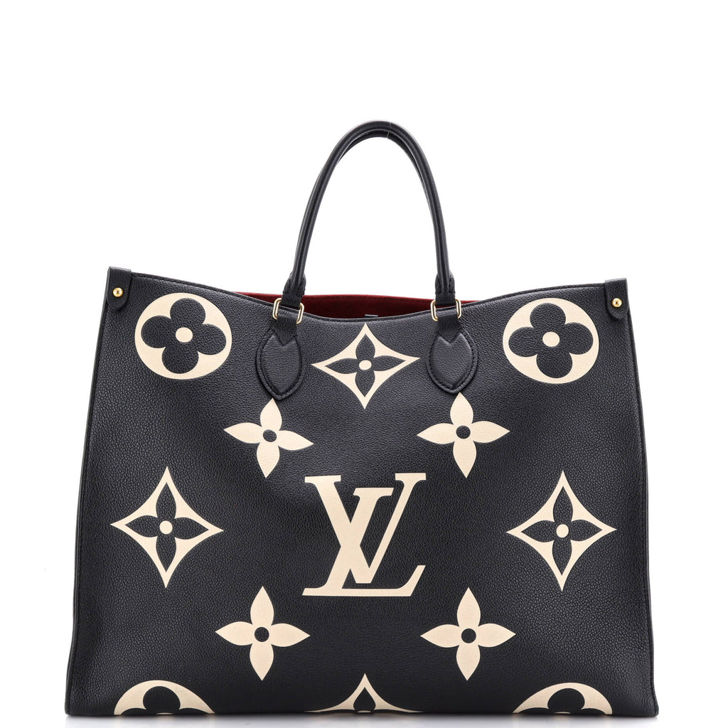 OnTheGo Tote Bicolor Monogram Empreinte Giant GM