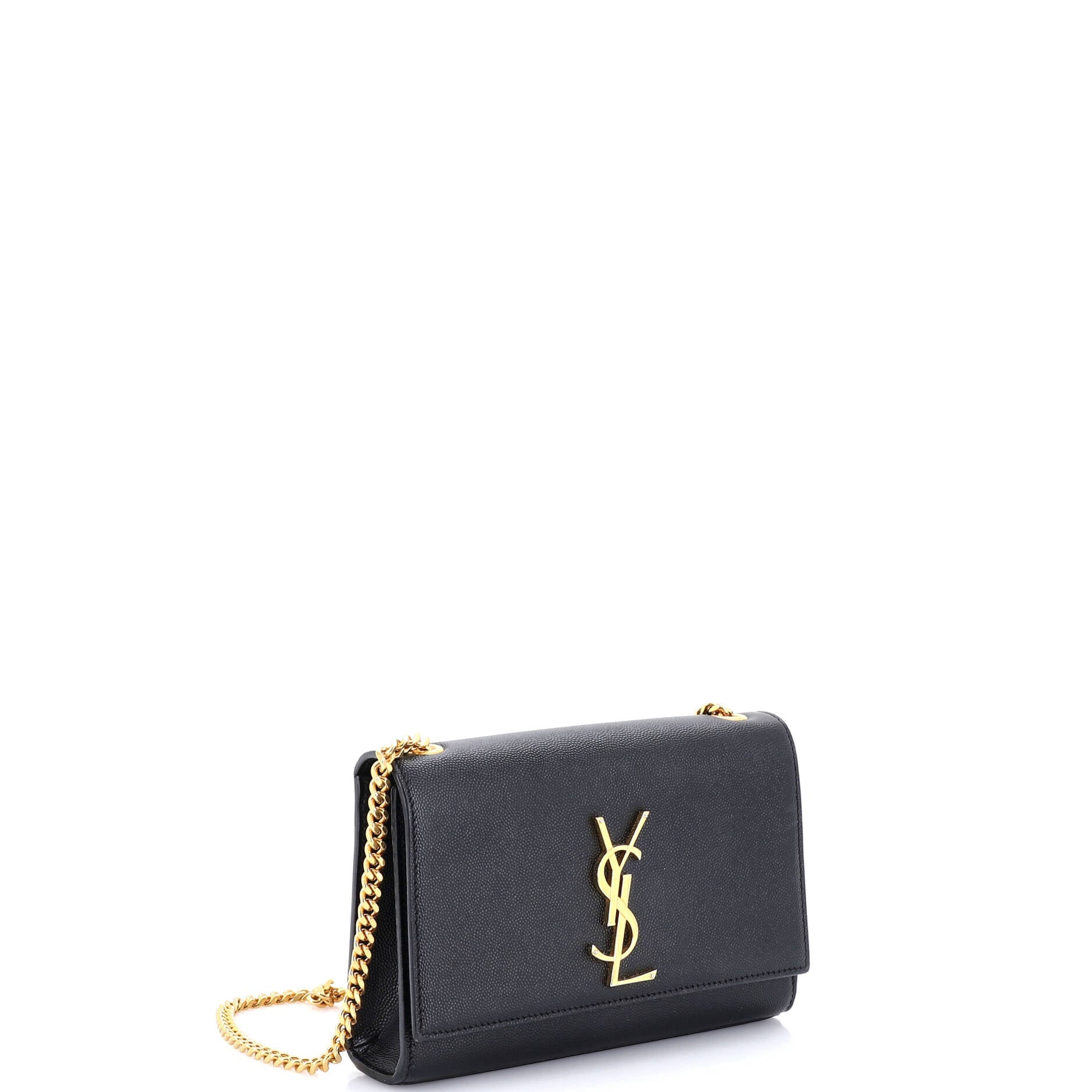 Classic Monogram Crossbody Bag Grainy Leather Small