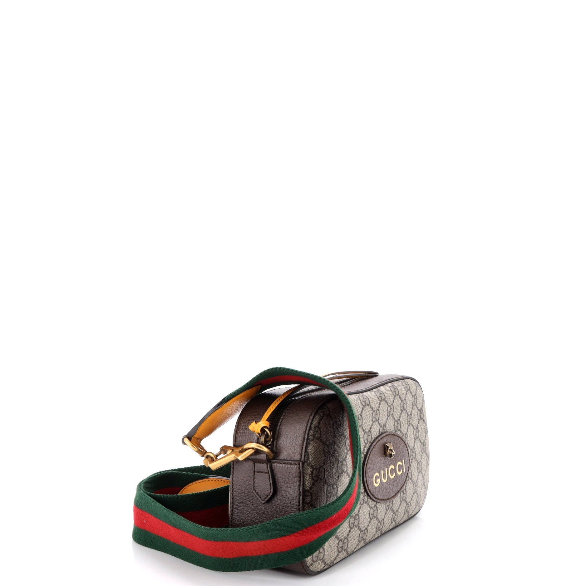 Neo Vintage Camera Messenger Bag GG Coated Canvas