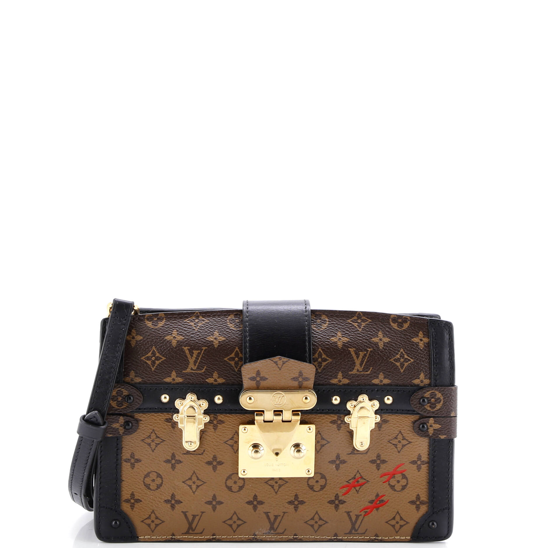 Trunk Clutch Reverse Monogram Canvas