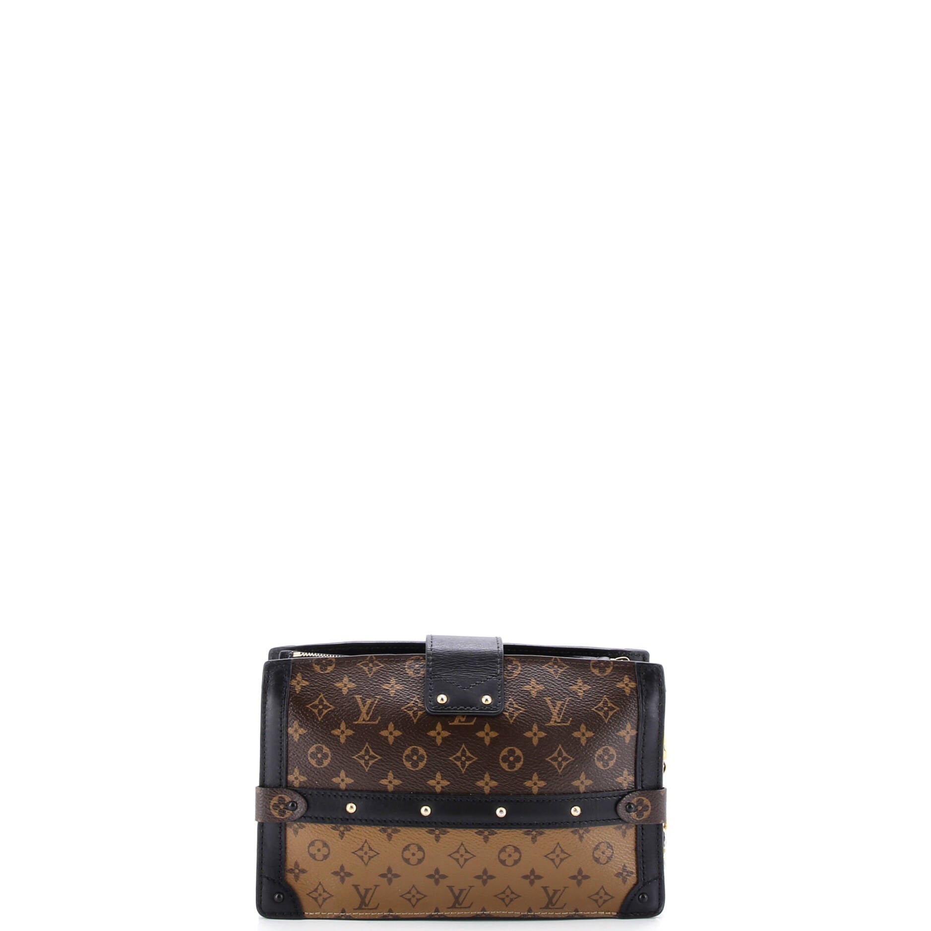 Trunk Clutch Reverse Monogram Canvas