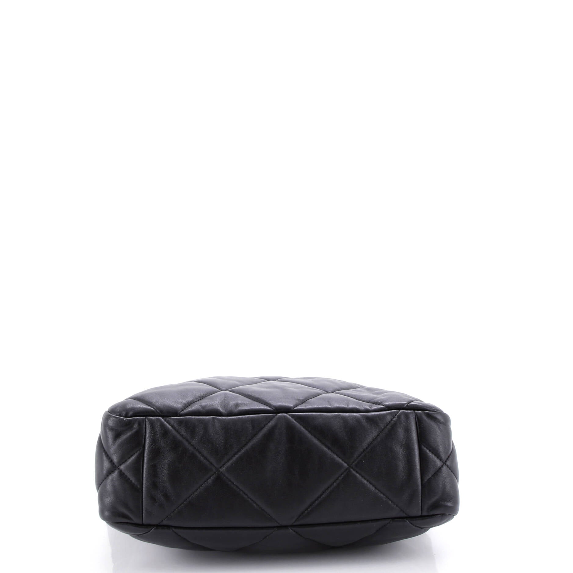 19 Shopping Bag Quilted Leather Medium