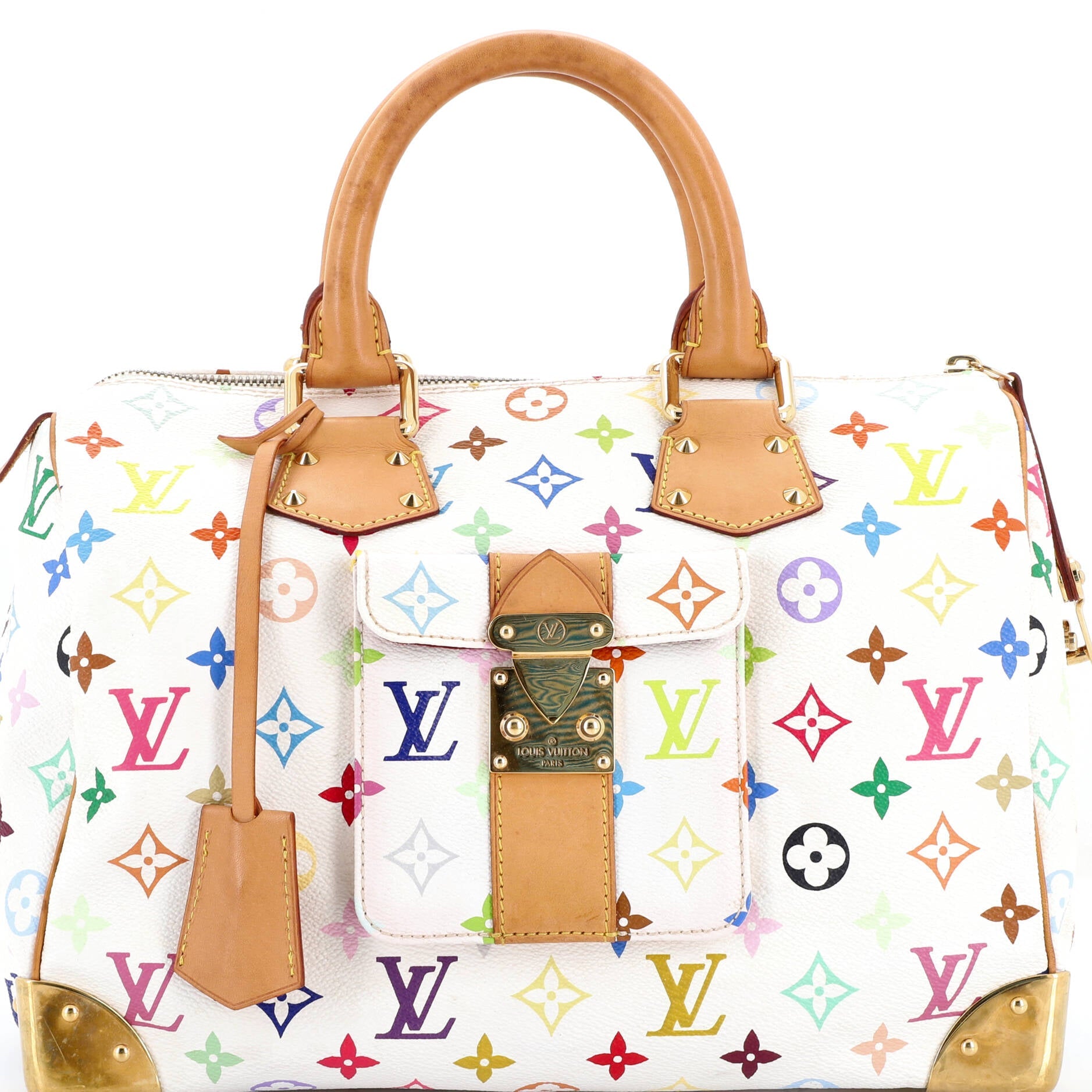 Speedy Handbag Monogram Multicolor 30