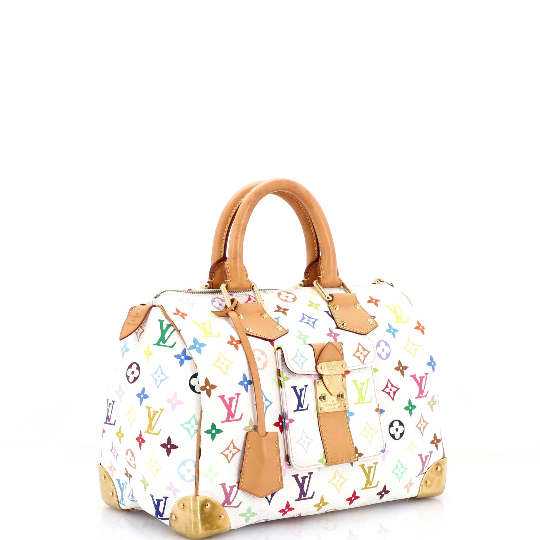Speedy Handbag Monogram Multicolor 30