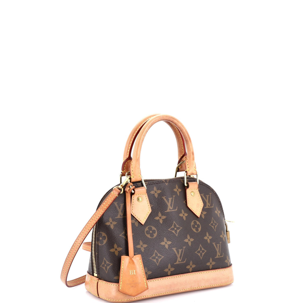 Alma Handbag Monogram Canvas BB
