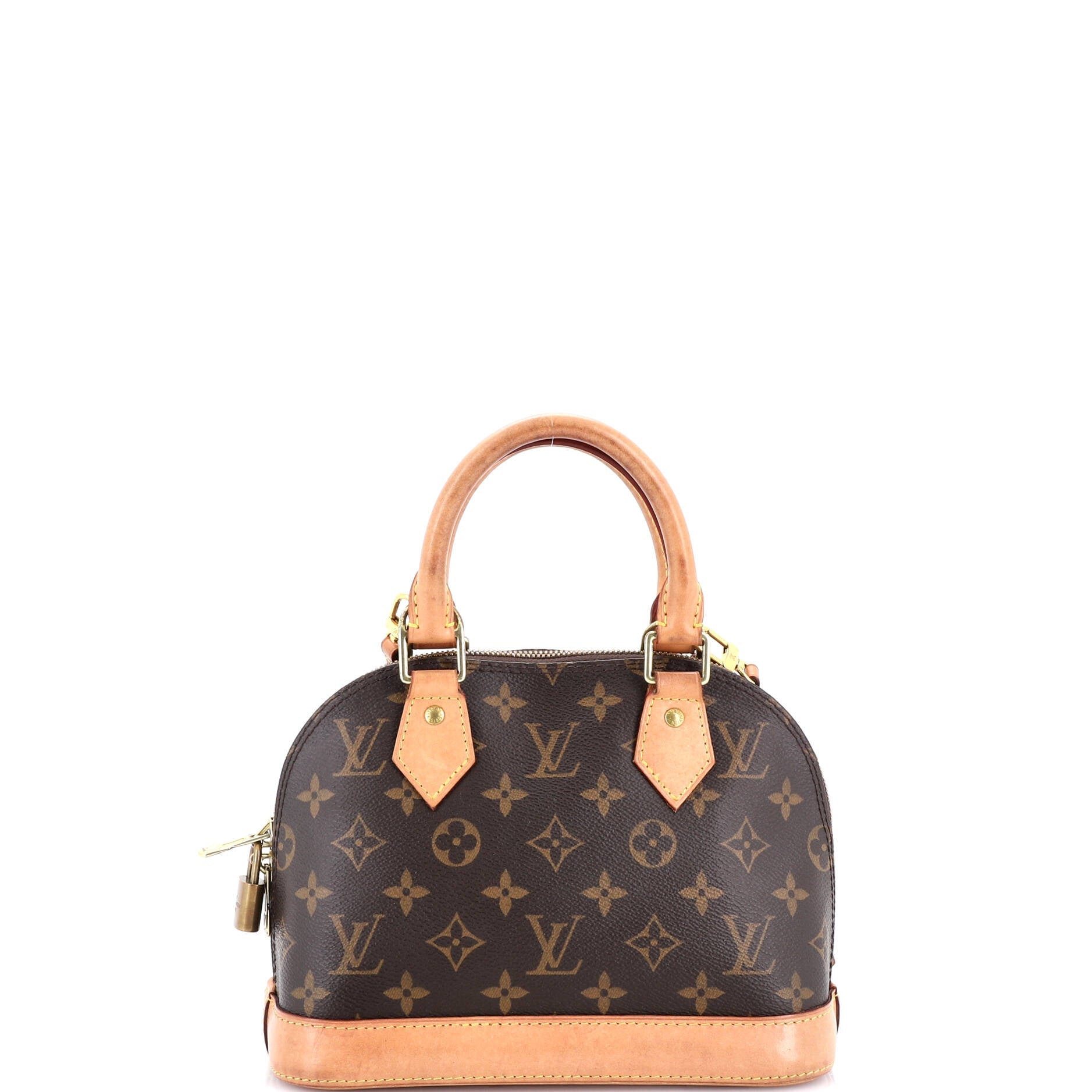 Alma Handbag Monogram Canvas BB